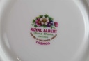 [45811122] Untertasse für Kaffee 13,8 cm Royal Albert Cosmos October gebraucht - sehr gut Bild 3