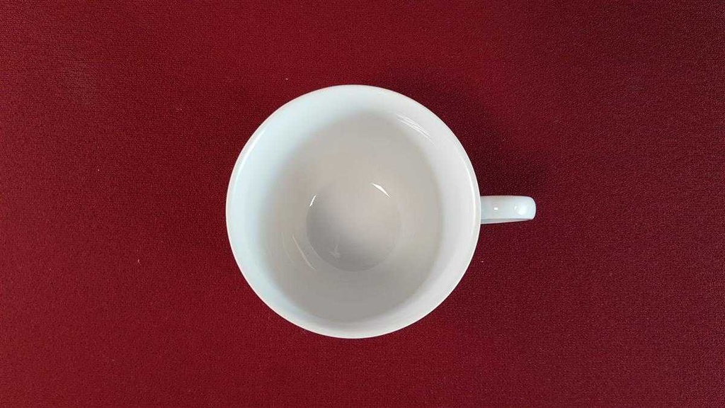 [45811148] Kaffeetasse Tasse Marienbad Ingres Weiss Rote Rauten Bild 3