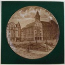 [45811151] Heimatteller AK Kaiser Porzellan Wandteller Gelsenkirchen 7.Motiv Historisches Hauptpostamt Gelsenkirchen´s gebraucht - sehr gut Bild 5