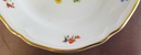 [45811162] Gebäckschale Schale auf Fuß Konfektschale Goldrand 15,5 cm Schirnding Bavaria Blumenmuster mit gebraucht - sehr gut Bild 5