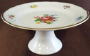 [45811162] Gebäckschale Schale auf Fuß Konfektschale Goldrand 15,5 cm Schirnding Bavaria Blumenmuster mit gebraucht - sehr gut Bild 6