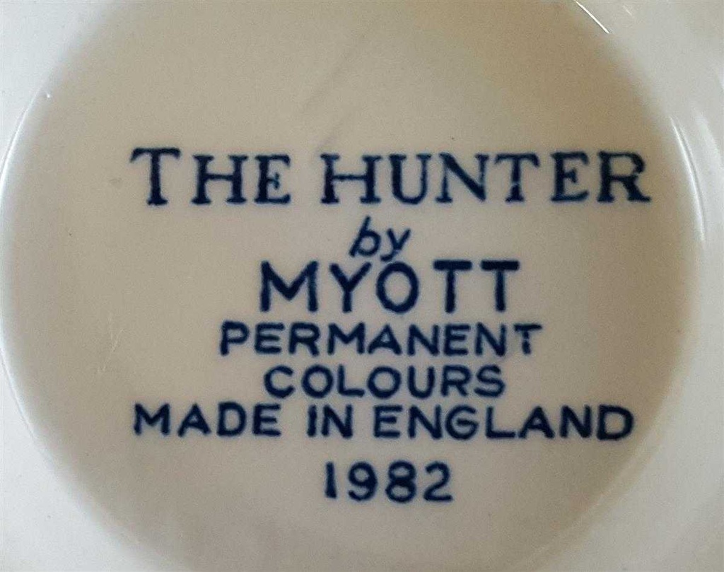 [45811163] Milchkännchen Myott The Hunter Blau gebraucht - gut Bild 5