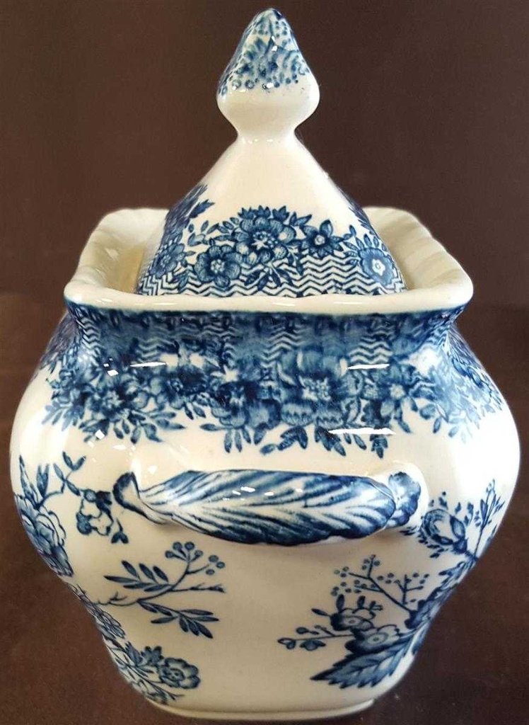 [45811166] Zuckerdose Masons Ascot Blau gebraucht - gut Bild 2