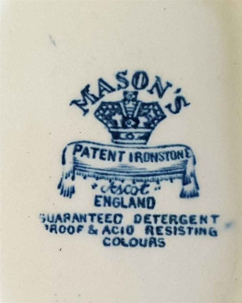 [45811166] Zuckerdose Masons Ascot Blau gebraucht - gut Bild 5
