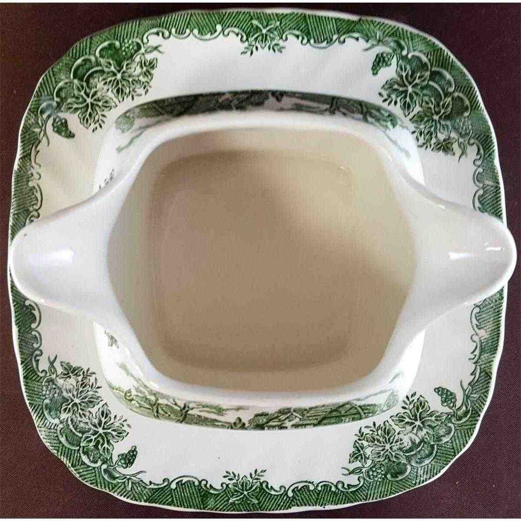 [45811174] Sauciere 1tlg Myott The Brook Grün gebraucht - sehr gut Bild 3
