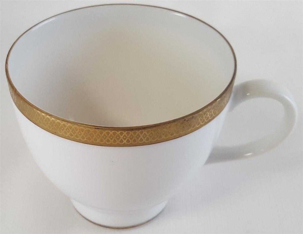 [45811176] Kaffeetasse Tasse Goldrand Eschenbach Alte Formen weiß mit gebraucht - sehr gut Bild 2