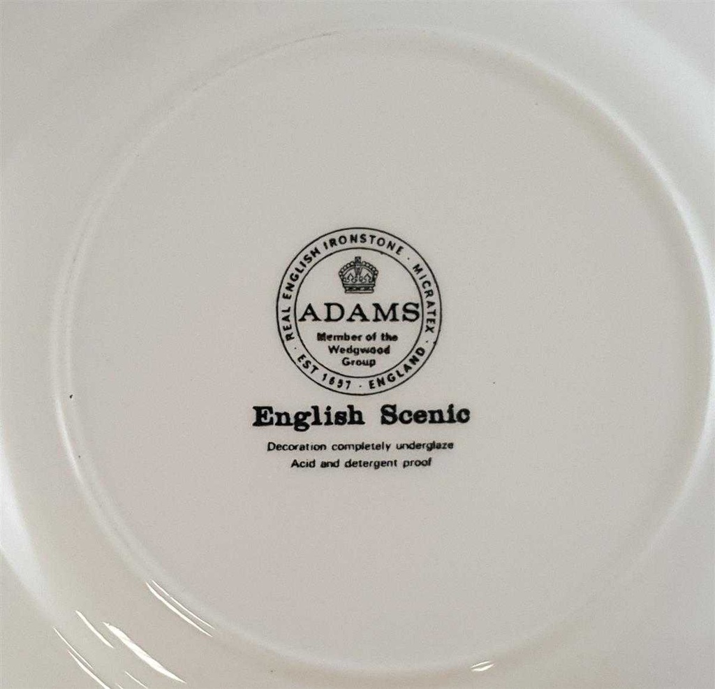 [45811180] Kuchenteller Dessertteller Frühstücksteller 21 cm Adams English Scenic Grün Bild 2