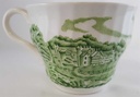[45811184] Kaffeetasse Milchkännchen Tasse Barratts Old Castle Grün gebraucht - gut Bild 2