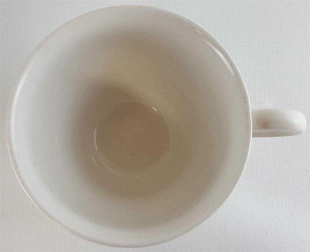[45811184] Kaffeetasse Milchkännchen Tasse Barratts Old Castle Grün gebraucht - gut Bild 3