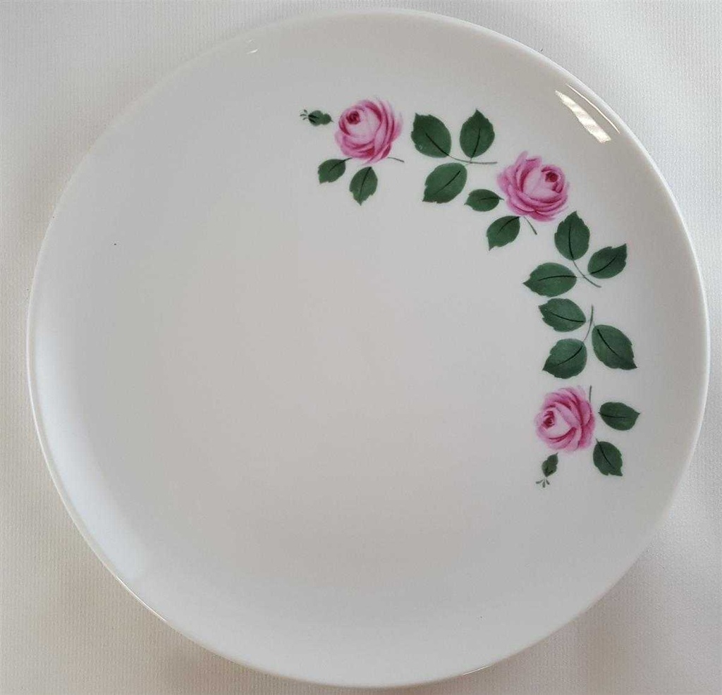 [45811190] Kuchenteller Dessertteller Frühstücksteller 19 cm Eschenbach rosa Rose gebraucht - gut Bild 2