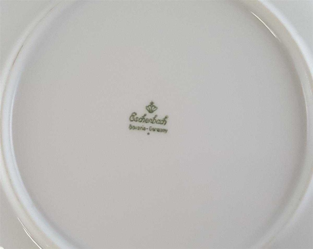 [45811190] Kuchenteller Dessertteller Frühstücksteller 19 cm Eschenbach rosa Rose gebraucht - gut Bild 4