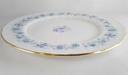 [45811199] Kuchenteller Dessertteller Frühstücksteller 20,5 cm Royal Malvern Blaue Blumenranke Blau gebraucht - gut Bild 2