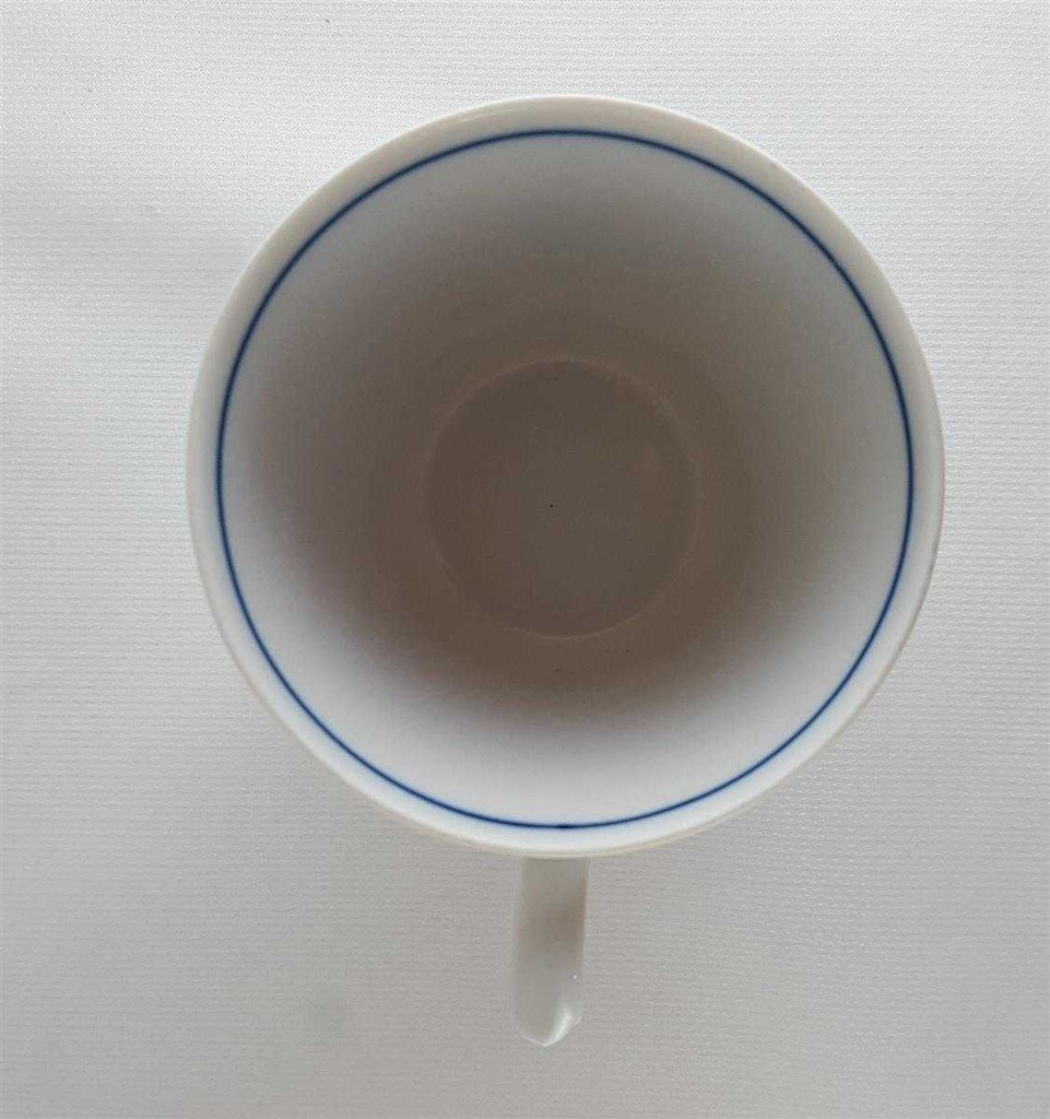 [45811201] Kaffeetasse Tasse 0,25 L Winterling Schwarzenbach Indisch Blau Strohblume gebraucht - sehr gut Bild 2