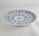 [45811202] Untertasse für Kaffee 14,5 cm Winterling Schwarzenbach Indisch Blau Strohblume gebraucht - sehr gut Bild 2