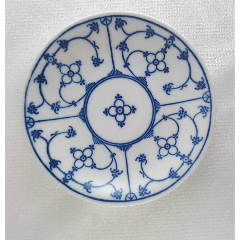 [45811204] Untertasse für Kaffee ohne Innenspiegel 14,3 cm Winterling Indisch Blau Strohblume gebraucht - sehr gut Bild 3
