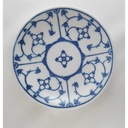 [45811204] Untertasse für Kaffee ohne Innenspiegel 14,3 cm Winterling Indisch Blau Strohblume gebraucht - sehr gut Bild 3