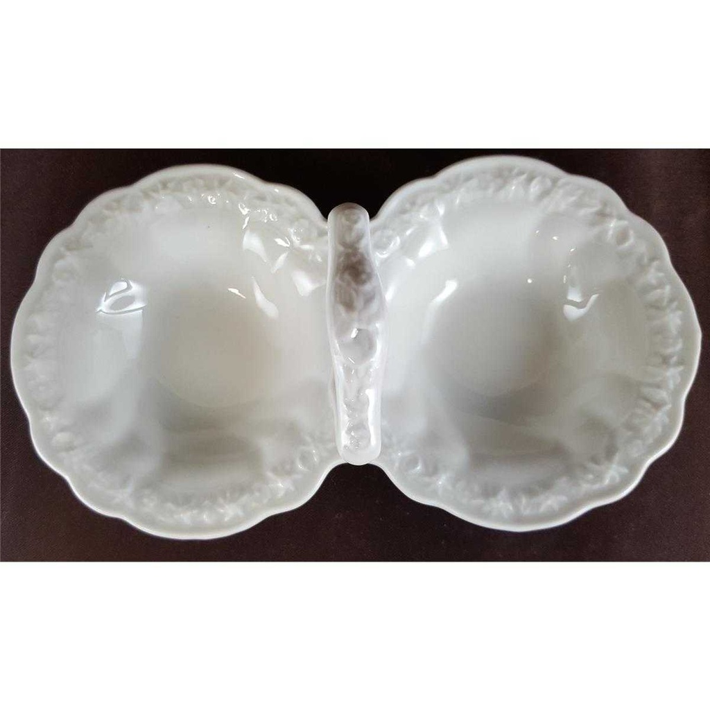 [45811206] Menage für Salz und Pfeffer Ilmenau Graf von Henneberg Edelweiß L 17 B 9,5 cm Bild 3