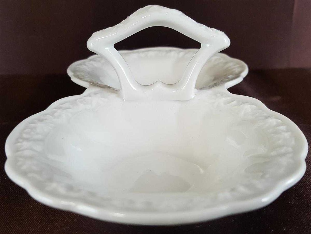 [45811206] Menage für Salz und Pfeffer Ilmenau Graf von Henneberg Edelweiß L 17 B 9,5 cm Bild 4