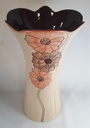 [45811207] Keramik Vase Made in W. Germany H 29,6 cm Bild 2