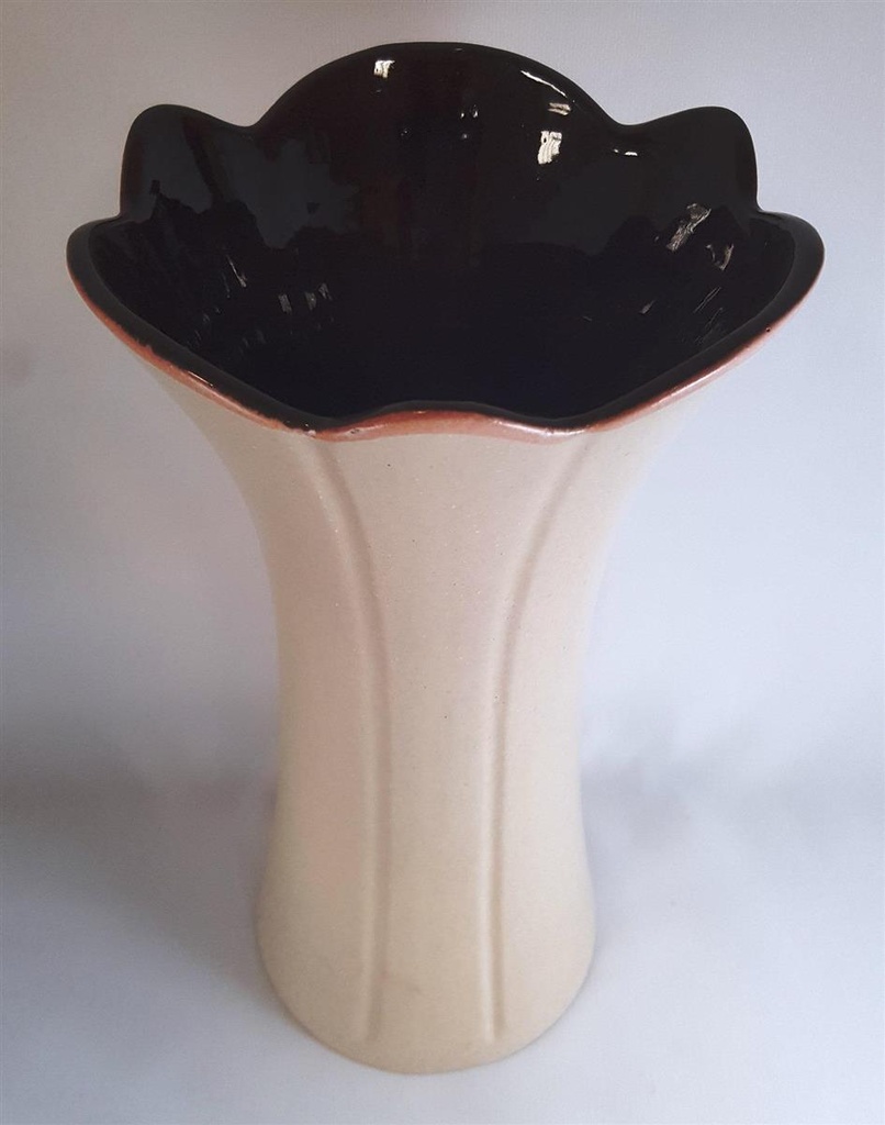 [45811207] Keramik Vase Made in W. Germany H 29,6 cm Bild 4