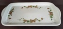 [45811218] Servierplatte Speiseplatte Fleischplatte Tablett für Milch und Zucker 23x12,7 cm Eschenbach Salzburg braun grüne Ranke gebraucht - sehr gut Bild 2
