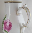 [45811223] Kaffeekanne 1,3 L Fürstenberg Alt Rote Rose 02171 gebraucht - sehr gut Bild 4
