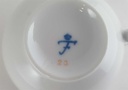 [45811228] Kaffeetasse Tasse Fürstenberg Alt Rote Rose 02171 gebraucht - sehr gut Bild 4