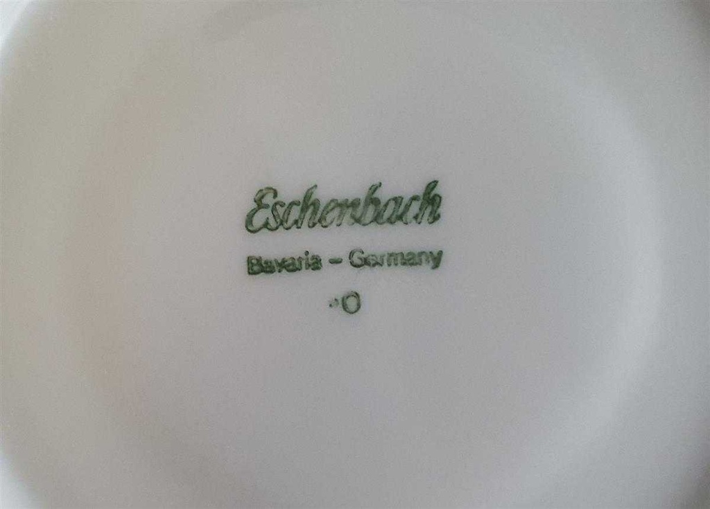 [45811240] Untertasse für Kaffee 13,7 cm Eschenbach Thema Lydia gebraucht - gut Bild 3