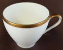 [45811254] Kaffeetasse Tasse Goldrand Eschenbach weiß mit gebraucht - gut Bild 2