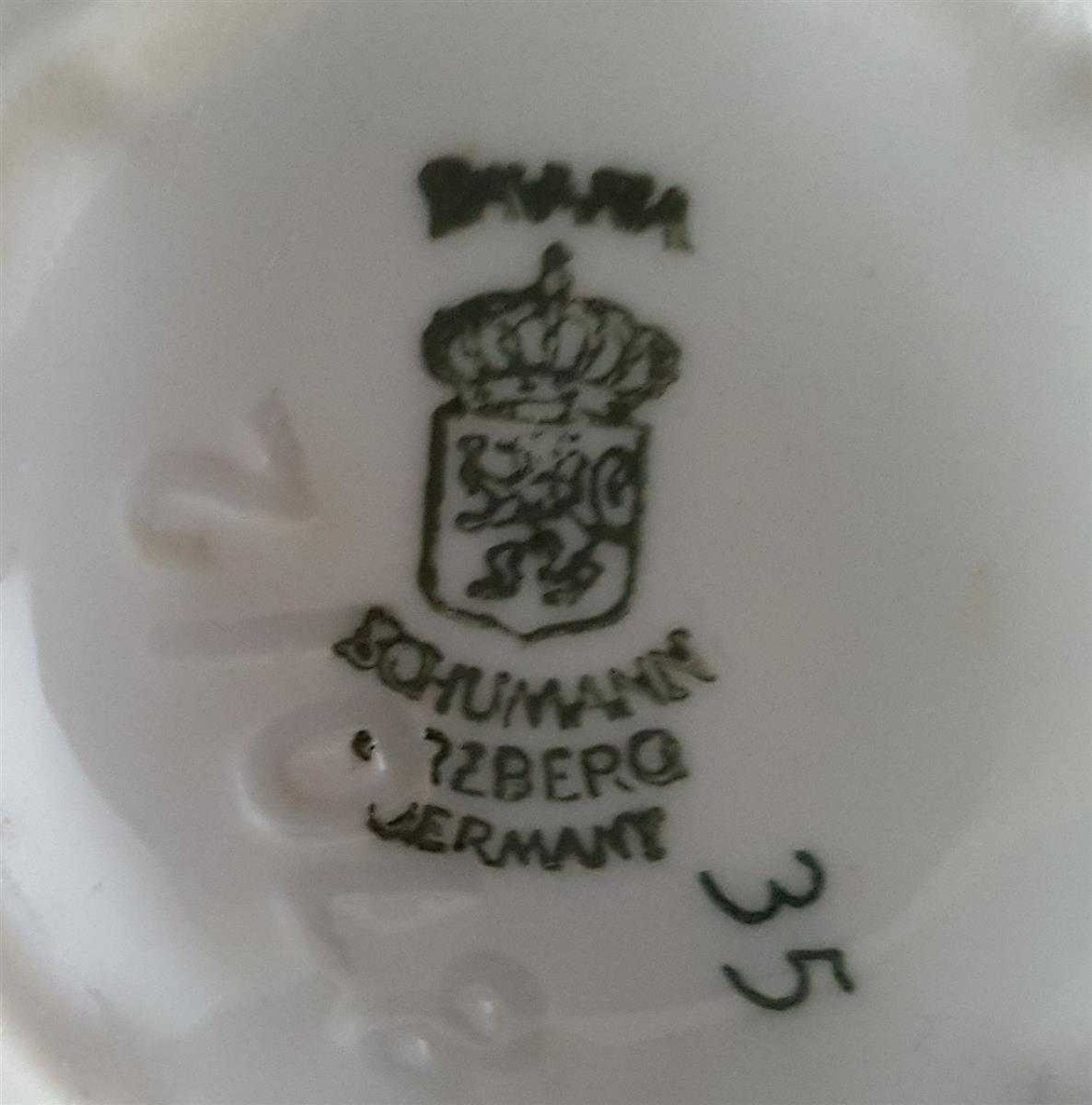 [45811259] Milchkännchen Schumann Arzberg Form Dresden Bunte Blume gebraucht - sehr gut Bild 6