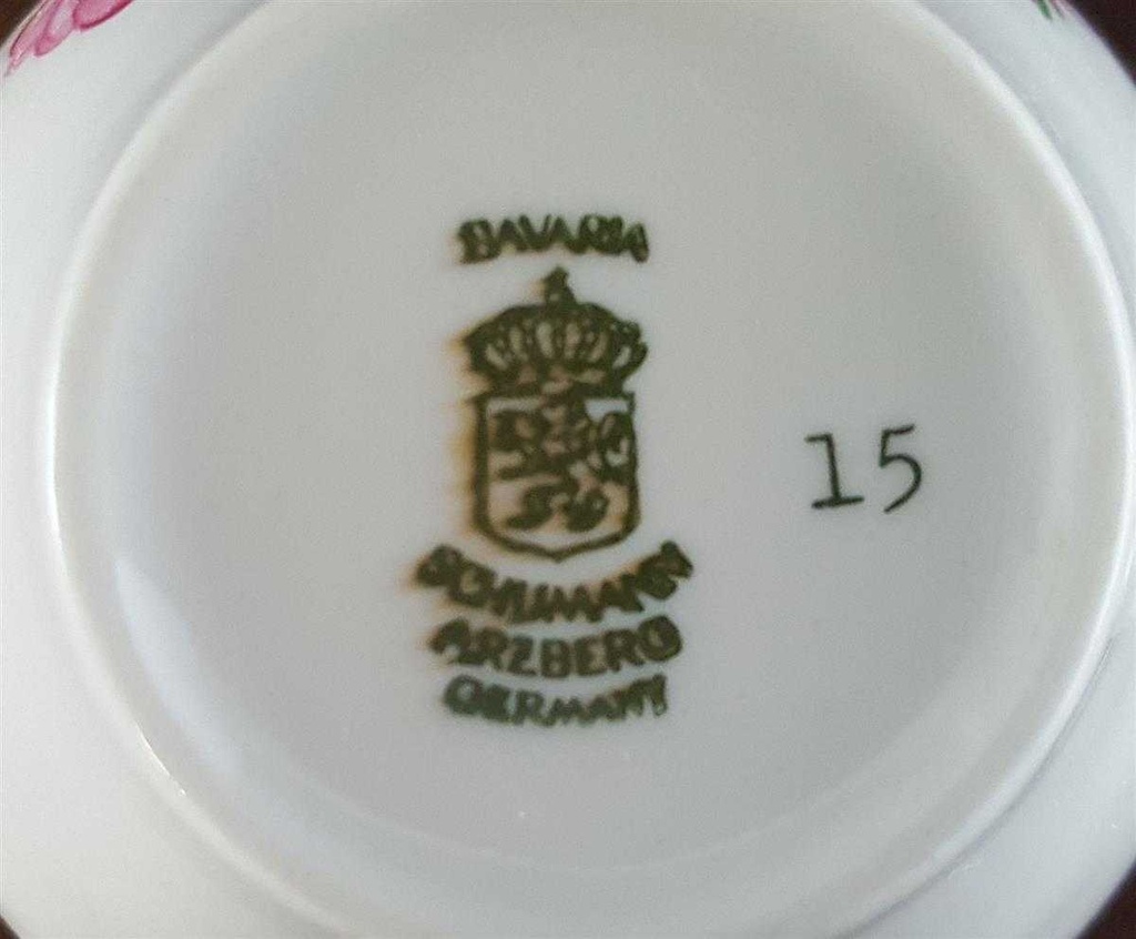 [45811263] Kaffeetasse Tasse Schumann Arzberg Form Dresden Bunte Blume gebraucht - gut Bild 3