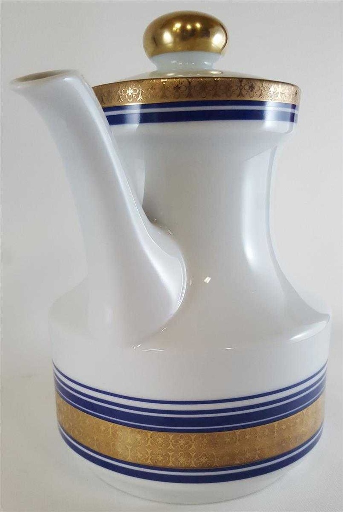 [45811269] Kaffeekanne 1,5 L Retsch Wunsiedel Kobalt Blau Gold gebraucht - sehr gut Bild 2