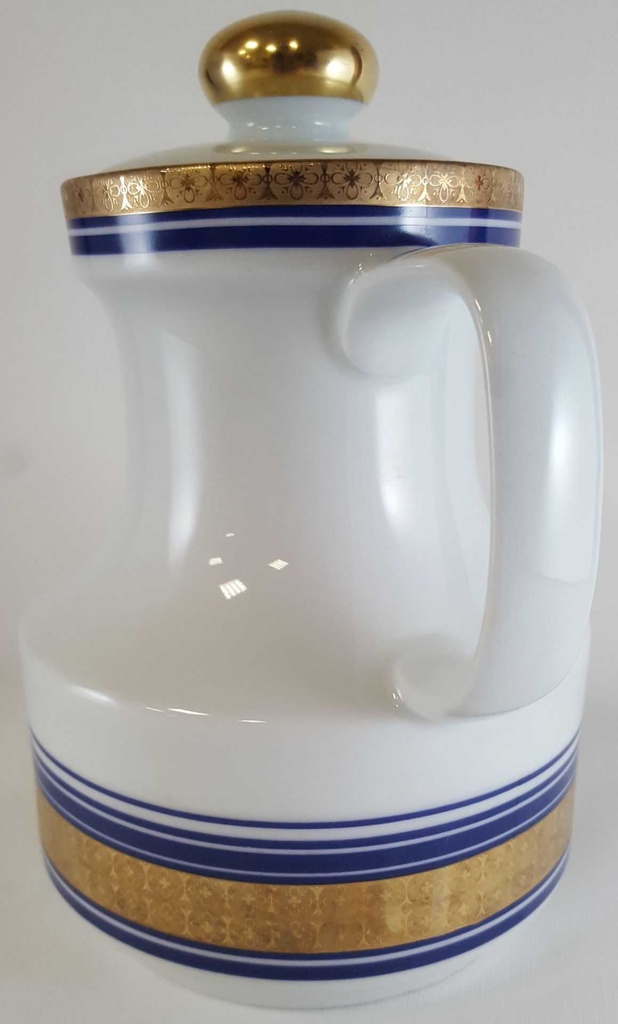 [45811269] Kaffeekanne 1,5 L Retsch Wunsiedel Kobalt Blau Gold gebraucht - sehr gut Bild 3