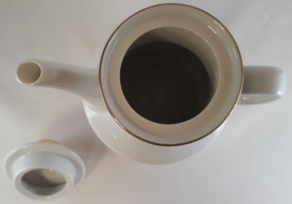 [45811269] Kaffeekanne 1,5 L Retsch Wunsiedel Kobalt Blau Gold gebraucht - sehr gut Bild 7
