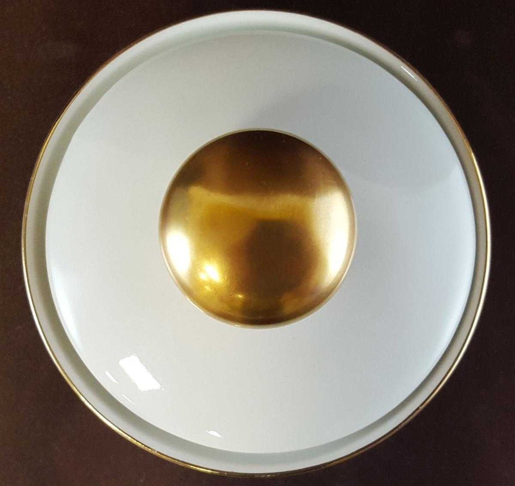 [45811272] Zuckerdose Retsch Wunsiedel Kobalt Blau Gold gebraucht - gut Bild 2