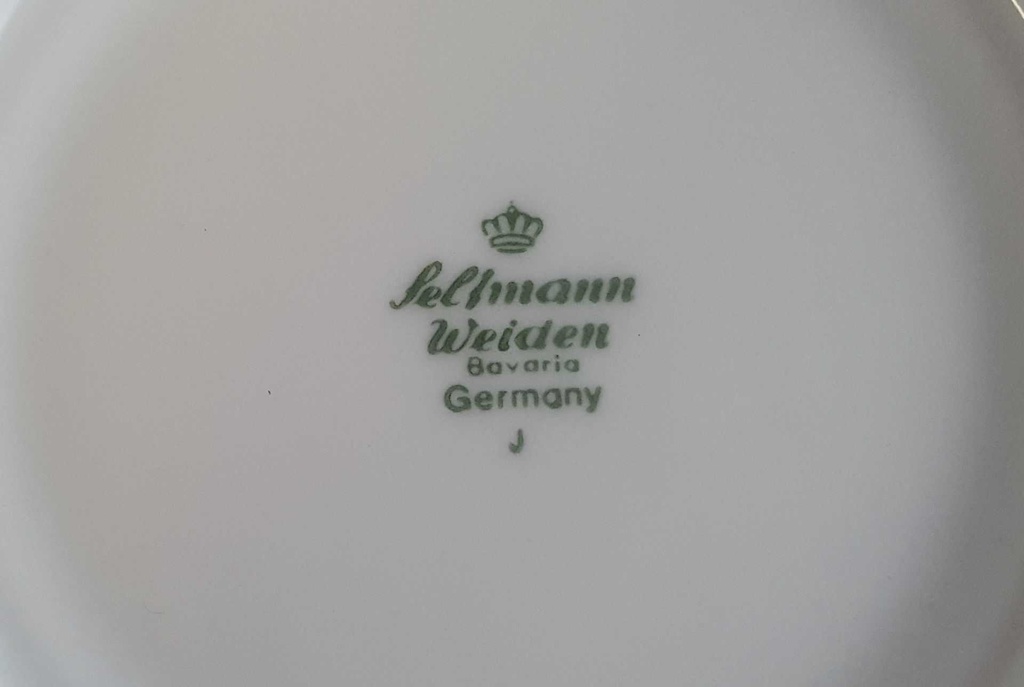 [45811274] Untertasse für Suppe 16 cm Seltmann Weiden Andrea Weiß gebraucht - sehr gut Bild 3