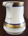 [45811276] Milchkännchen Goldrand Winterling Kirchenlamitz Kobalt Blau gebraucht - gut Bild 3