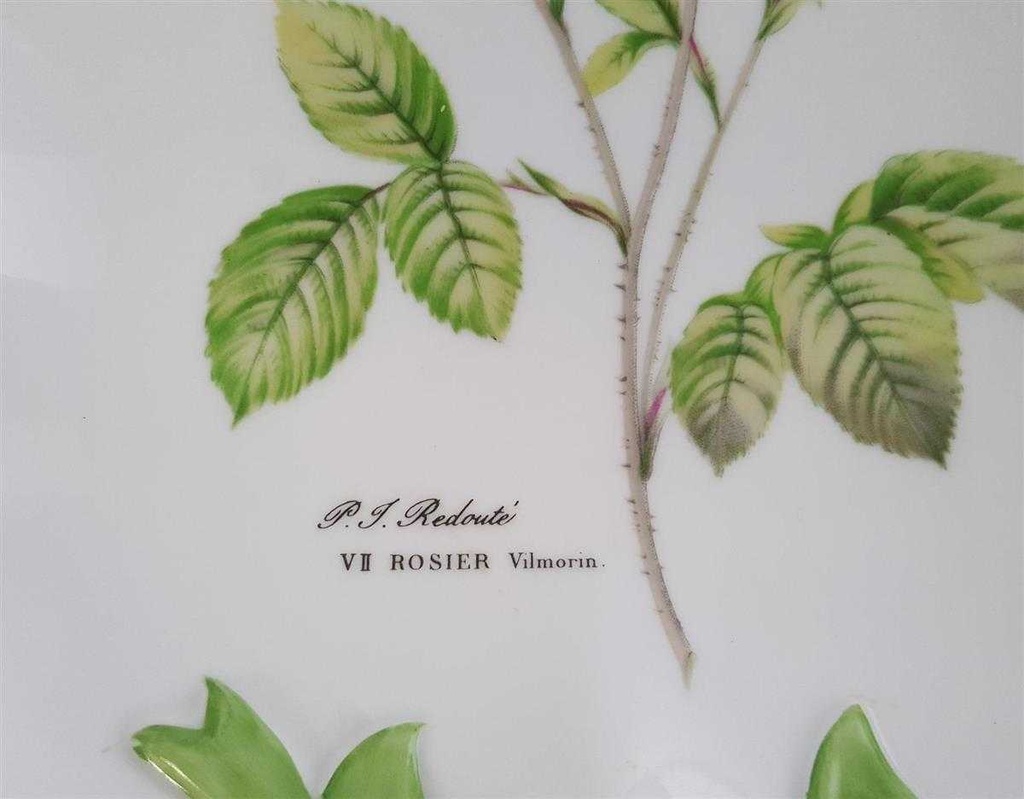 [45811285] Schale Blattschale Hutschenreuther P.J.Redoute aus dem Rosarium von Malmaison gebraucht - sehr gut Bild 2