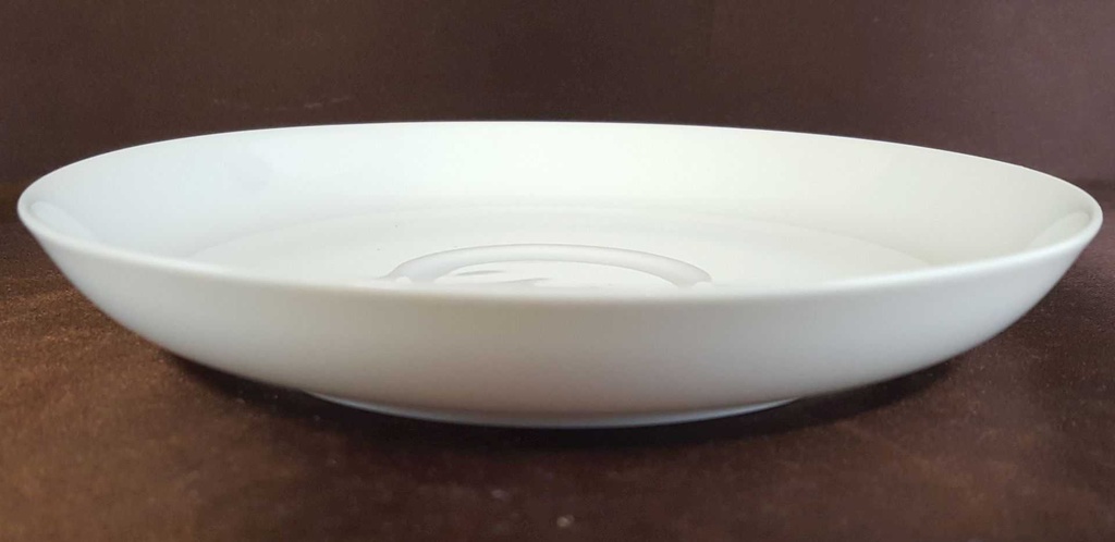 [45811294] Untertasse für Kaffee 13,8 cm Rosenthal Plus Weiß gebraucht - sehr gut Bild 2