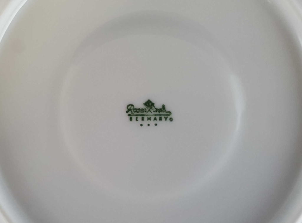 [45811294] Untertasse für Kaffee 13,8 cm Rosenthal Plus Weiß gebraucht - sehr gut Bild 4