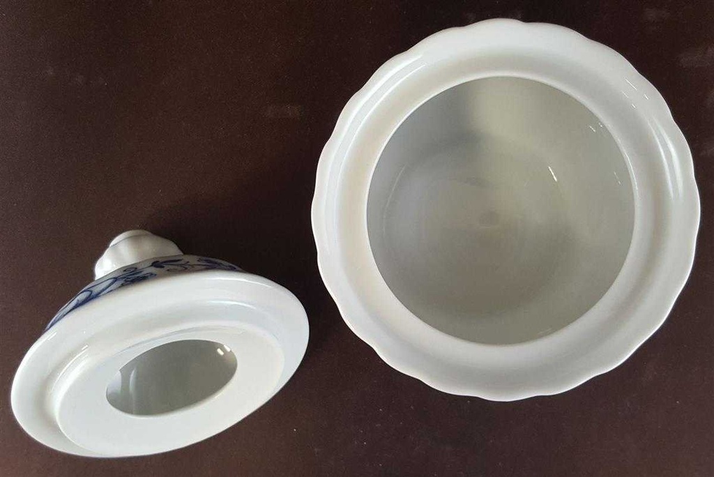 [45811299] Zuckerdose Retsch Wunsiedel Zwiebelmuster Blau gebraucht - sehr gut Bild 3