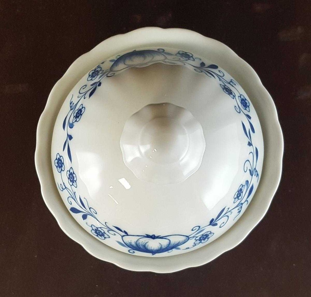 [45811299] Zuckerdose Retsch Wunsiedel Zwiebelmuster Blau gebraucht - sehr gut Bild 4