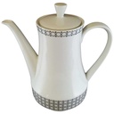 [45811308] Kaffeekanne Kanne 1,3 L Winterling Kirchenlamitz schwarze Kreise Schwarz gebraucht - sehr gut Bild 2