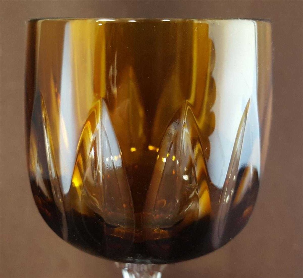 [45811310] Weinrömer Überfangglas Villeroy & Boch Braun gebraucht - sehr gut Bild 2