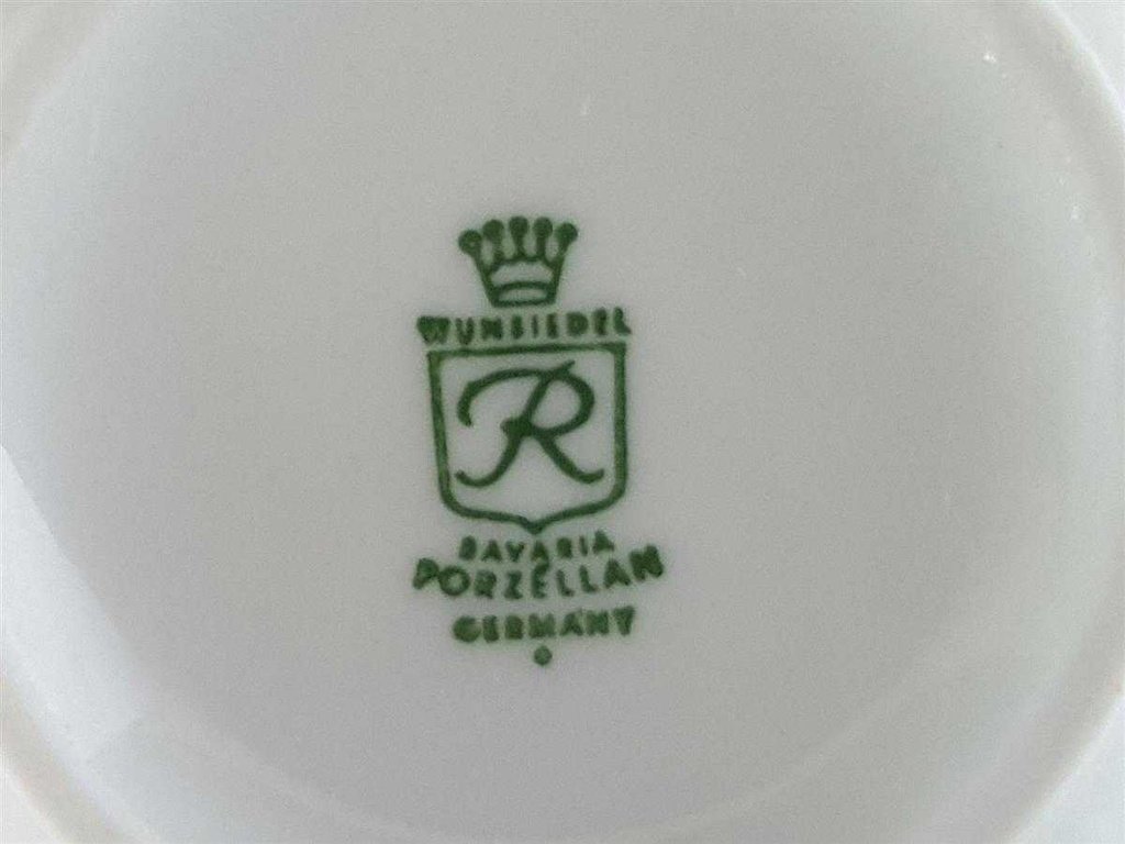 [45811320] Kaffeetasse Tasse Retsch Wunsiedel Weiß gerippt gebraucht - sehr gut Bild 4