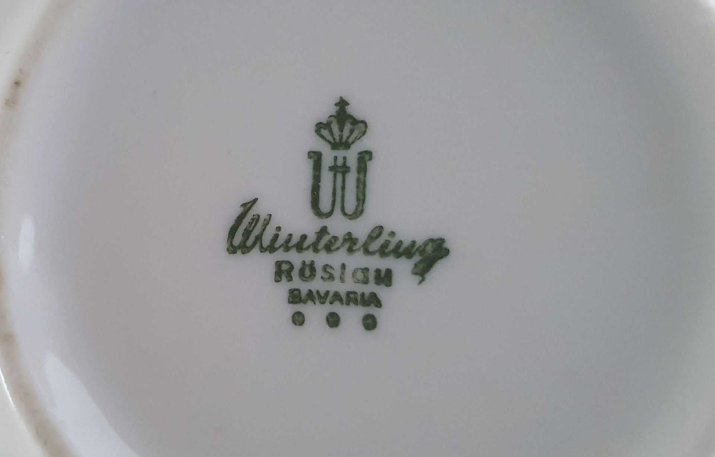 [45811325] Zuckerdose Winterling Röslau Retrodekor Rot grün gebraucht - sehr gut Bild 5