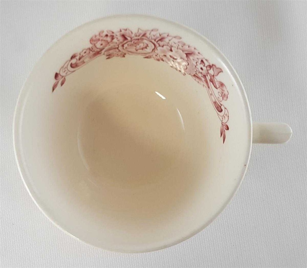[45811327] Teetasse Tasse Royal Sphinx Maastricht Old England Rot gebraucht - gut Bild 2
