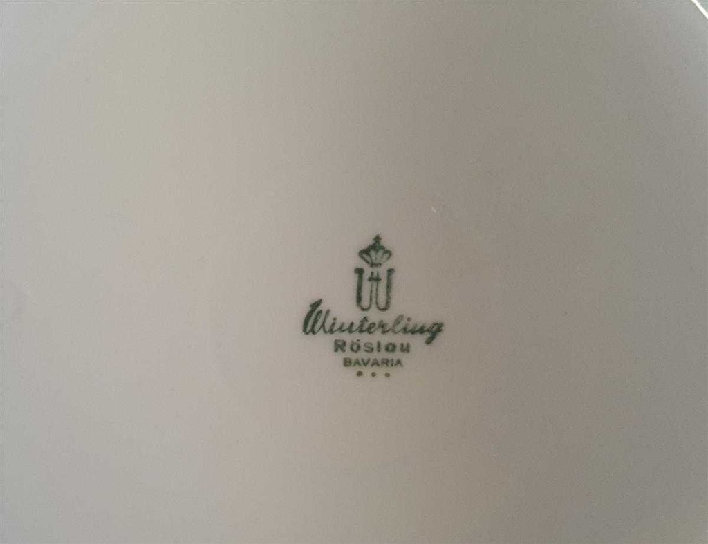 [45811336] Kaffeekanne Kanne 1,3 L Winterling Röslau Retrodekor Rot grün gebraucht - gut Bild 7