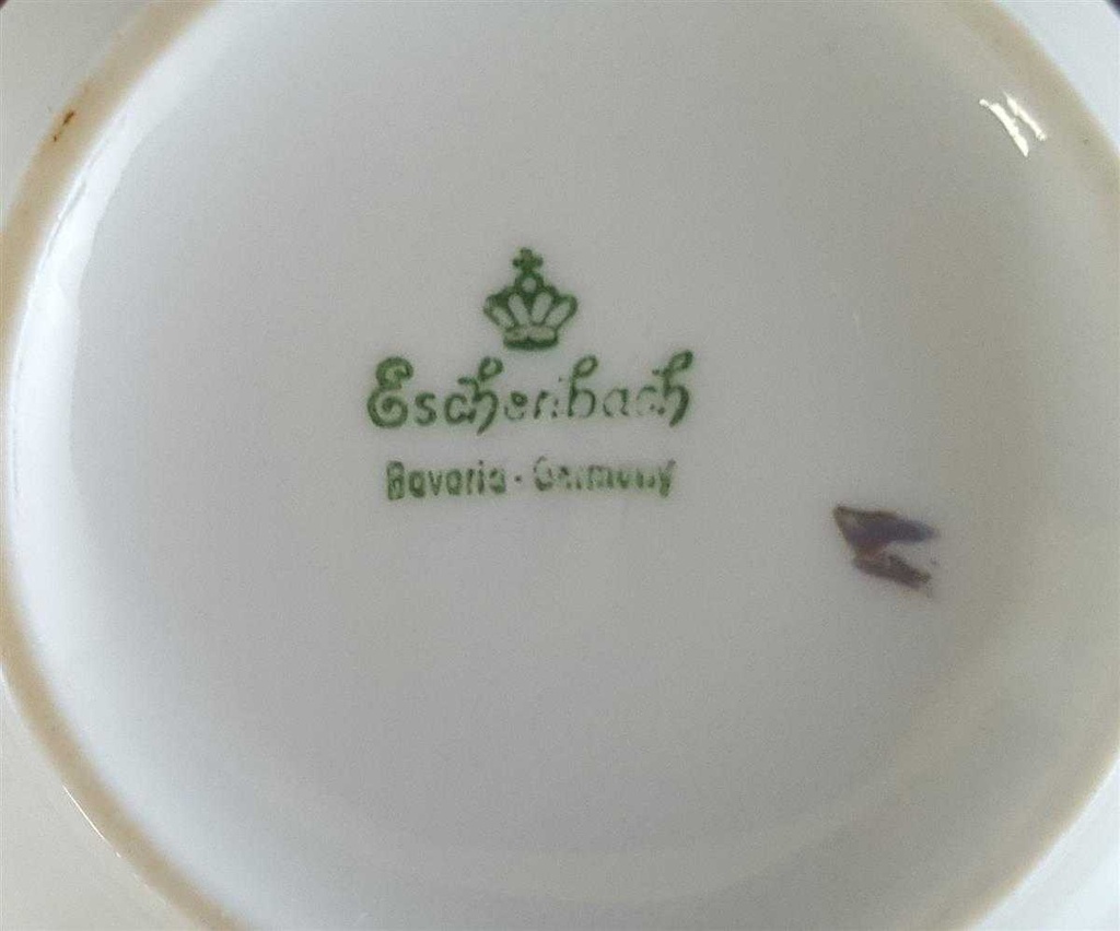 [45811351] Kaffeetasse Tasse Goldrand Eschenbach Alte Formen 7 mm gebraucht - gut Bild 4