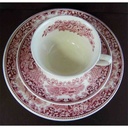 [45811357] Teegedeck Royal Sphinx Maastricht Old England Rot gebraucht - sehr gut Bild 3